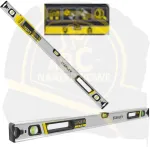 &bdquo;Stanley&ldquo; magnetiline vesilood &bdquo;fmax xtreme boxbeam&ldquo;, 90 cm, 3 naela, 2 kinnitust, 0,5 mm/m