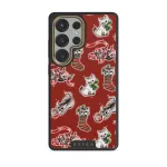 Merry Kitty - Samsung Galaxy S25 Ultra Case, Elite Dark (Magnetic) / Gold