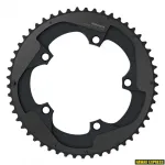 Esiratas SRAM Road Red B2 X-Glide 53T Yaw 11-k&auml;iguline S3 130 alumiinium 5 mm Blast Black 2-Pin (53-39)