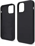 "Soft Silicone Case iPhone 15 Plus" Black