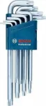 Bosch Professional TORX L-key set Professional, 9-piece, screwdriver