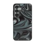 Lightning Strike - Samsung Galaxy S25 Plus Case, Elite Dark (Magnetic) / Silver