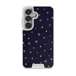 Midnight Kiss - Star Samsung Galaxy S25 Case, Elite Light (Magnetic) / Silver