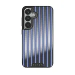 Lowkey - Samsung Galaxy S25 Plus Case, Elite Mirror Dark (Magnetic) / Silver