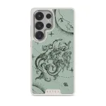 Virgo - Samsung Galaxy S25 Ultra Case, Elite Light (Magnetic) / Silver / Turquoise