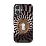 Paradox - iPhone 16 Case, Elite Mirror Dark (MagSafe) / Silver