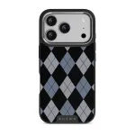 Trouble - iPhone 17 Pro Case, Elite Dark (MagSafe) / Silver