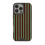 Peppermint - iPhone 16 Pro Case, Elite Dark (MagSafe) / Silver