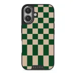 Ivy League - iPhone 16 Plus Case, Elite Dark (MagSafe) / Silver