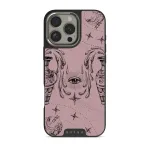 Aquarius - iPhone 16 Pro Case, Elite Dark (MagSafe) / Silver / Pink