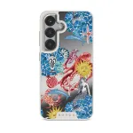 Aegean Affair - Samsung Galaxy S25 Plus Case, Elite Mirror Light (Magnetic) / Silver