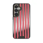 Pomegranate - Samsung Galaxy S25 Plus Case, Elite Mirror Dark (Magnetic) / Gold