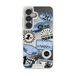 Finish Line - Samsung Galaxy S25 Case, Elite Mirror Light (Magnetic) / Silver