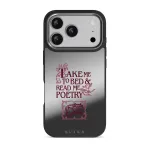 Read Me - iPhone 17 Pro Case, Elite Mirror Dark (MagSafe) / Gunmetal