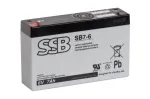 Aku (AGM) SSB SB (7 Ah, 6 V, F1, VRLA)
