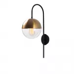 Seinalamp, Opviq, must Vintage, 31 x 50 x 31,
