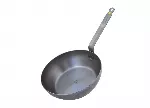 De Buyer Mineral B Element pann "rustic", s&uuml;sinikterasest, 28 cm