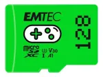 "CARD Emtec m128GB UHS-I U3 V30 A1 Gaming Green"