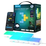 Govee H8069 nutikad RGBIC LED-seina paneelid, 10 tk, Matter, Wi-Fi, Bluetooth
