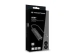 "CONCEPTRONIC adapter USB-C3.2->GbE/2xC/2xA 5Gbs 0.14m sw"