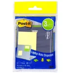 *Post-it Z-Notes kleepuvad m&auml;rkmepaberid karbis, 76x76 mm, s&uuml;learvutile, 3 tk.