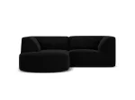 Velvet Modular Left Corner Sofa, "Siena", 3 Seats, 186x180x69 Made in Europe