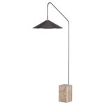 KORN FLOOR LAMP METAL CHROME