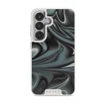 Lightning Strike - Samsung Galaxy S25 Case, Elite Light (Magnetic) / Silver