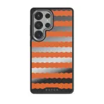 Papaya - Samsung Galaxy S25 Ultra Case, Elite Mirror Dark (Magnetic) / Silver