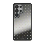 Sorry Busy - Samsung Galaxy S25 Ultra Case, Elite Mirror Dark (Magnetic) / Silver