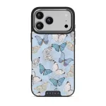 Give Me Butterflies - iPhone 17 Pro Max Case, Elite Dark (MagSafe) / Silver