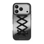 Forbidden - iPhone 17 Pro Case, Elite Mirror Dark (MagSafe) / Silver