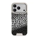 Almond Latte - Cute iPhone 17 Pro Case, Elite Mirror Light (MagSafe) / Silver