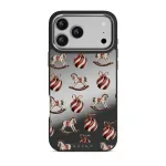 Rocking Around - iPhone 17 Pro Max Case, Elite Mirror Dark (MagSafe) / Silver