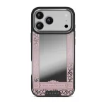 The Magician - iPhone 17 Pro Max Case, Elite Mirror Dark (MagSafe) / Silver