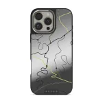 Pathfinder - iPhone 16 Pro Case, Elite Mirror Dark (MagSafe) / Silver
