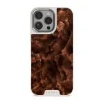 Toasted Chestnut - Brown iPhone 16 Pro Max Case, Elite Light (MagSafe) / Silver
