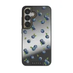 Blueberry Muffin - Samsung Galaxy S25 Case, Elite Mirror Dark (Magnetic) / Gold