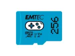 "CARD Emtec m256GB UHS-I U3 V30 A1 Gaming Blue"