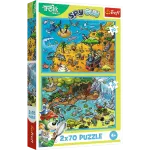PUSLE 2x70 &bdquo;Treflikud loomade riigis&ldquo; 34445