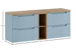 Vannitoam&ouml;&ouml;bli komplekt &bdquo;Nova Denim&ldquo;, 140 cm