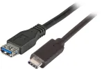 "EFB USB 3.2 &uuml;henduskaabel C-t&uuml;&uuml;pi pistiku ja A-t&uuml;&uuml;pi pistikupesaga, 0,2 m"