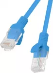 &bdquo;Lanberg&ldquo; &uuml;henduskaabel, Cat6, varjestamata, 1 m, sinine (PCU6-10CC-0100-B)
