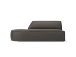 Velvet Left Modular Sofa, "Siena", 2 Seats, 181x93x69 Made in Europe