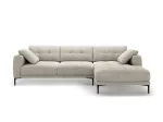 Right Corner Sofa, "Lazio", 3 Seats, 291x174x86 Made in Europe