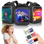 &bdquo;DH Style Led Backpack&ldquo; &ndash; valgustav seljakott LED-ekraaniga