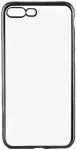 "Silicone Cover iPhone 7 Plus" Black Edges