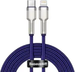 Cafule Series Metal Data USB Type C to Lightning 20W 2m Violet