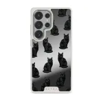 Salem - Samsung Galaxy S25 Ultra Case, Elite Mirror Light (Magnetic) / Silver