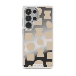 Terracotta - Samsung Galaxy S25 Ultra Case, Elite Mirror Light (Magnetic) / Silver
